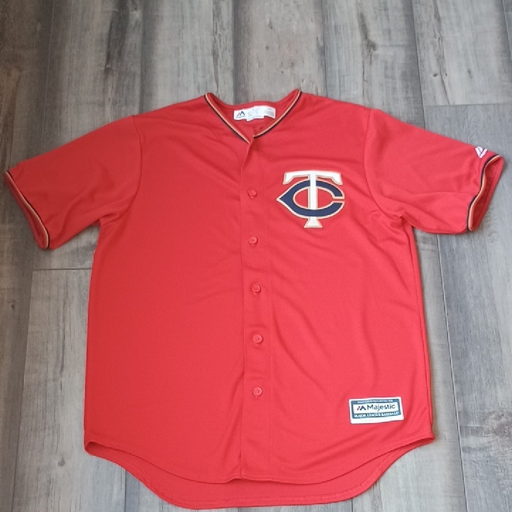 Majestic Red Baseball Jersey Minnesota Twins